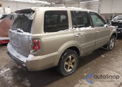 2006 Honda Pilot Ex-L z USA, uszkodzony, nr VIN 2HKYF18556H512243